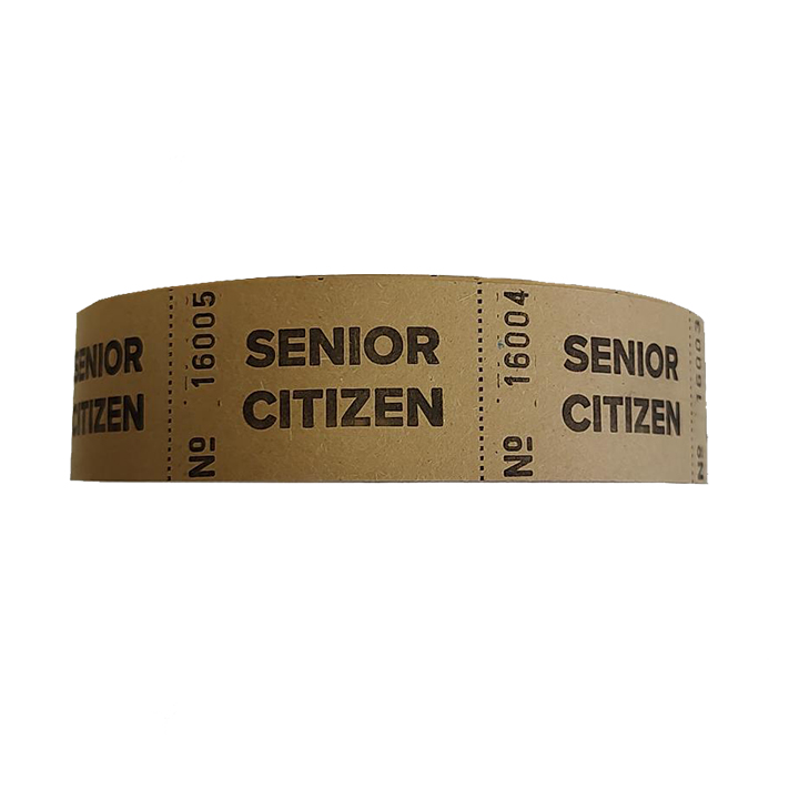 Senior Citizen Roll Tickets